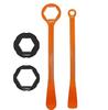 Aluminum Motorcycle Tire Repair Lever Tool 32mm, 2722mm And 1310mm Sizes Suitable For Various Motorcycle Tire Sizes