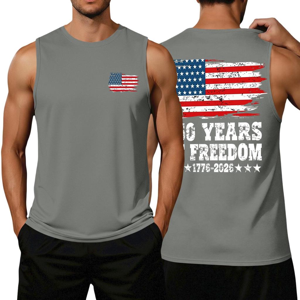Camisas Patrióticas para Hombre del 4 de Julio USA Camisetas sin Mangas Musculares