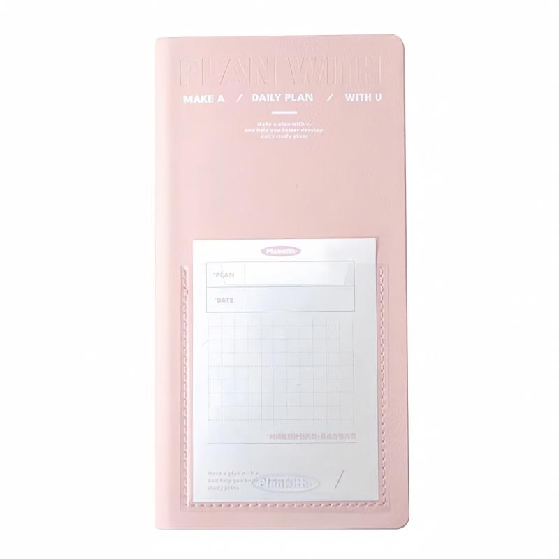 1Pc Planwith daily planner, 2025 Schedule Book, Portable Notebook,To-Do List, Self-Discipline Card Printing Book,Task List Memo
