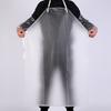Thickened Kitchen Apron Translucent Work Apron Durable Cafeteria Apron  for Men Women