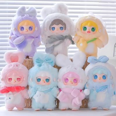 Animal Baby Rabbit YOOKI Warm Bunny Vinyl Face Blind Box Toy Cute Collectible Soft Doll Boys Girls Birthday Gifts
