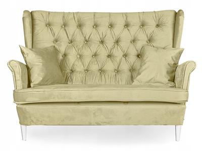 Sofa Wing Sofa Gaja Scandinavian Non-folding Beige Cream