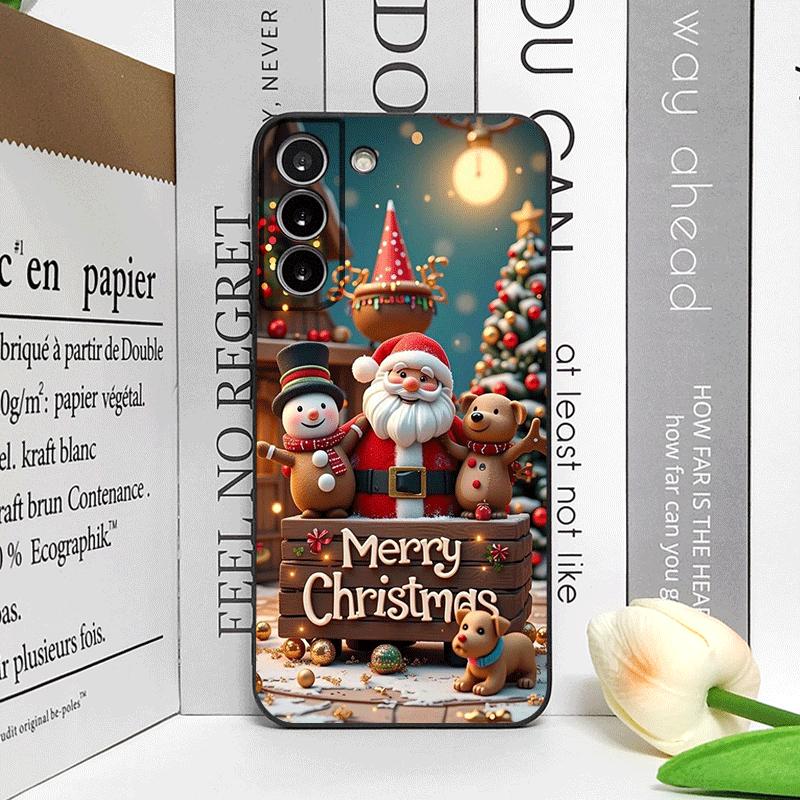 

Cartoon Christmas-themed Santa Claus Phone Case for Huawei Nova 13 12 11 Pro 10 SE Mate 40 Pro Plus P60 P50 P40 Pro+ Soft Cover Huawei Mate 40 Pro+