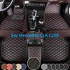Floor Mats For Mercedes CLK C209 2004 2005-2008 Years Full Coverage Floor Mats Luxury Floor Liners Car Accessories