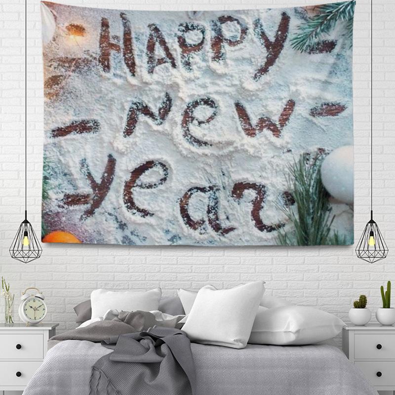 Weihnachtsserie zum Aufhängen, Stoffteppich