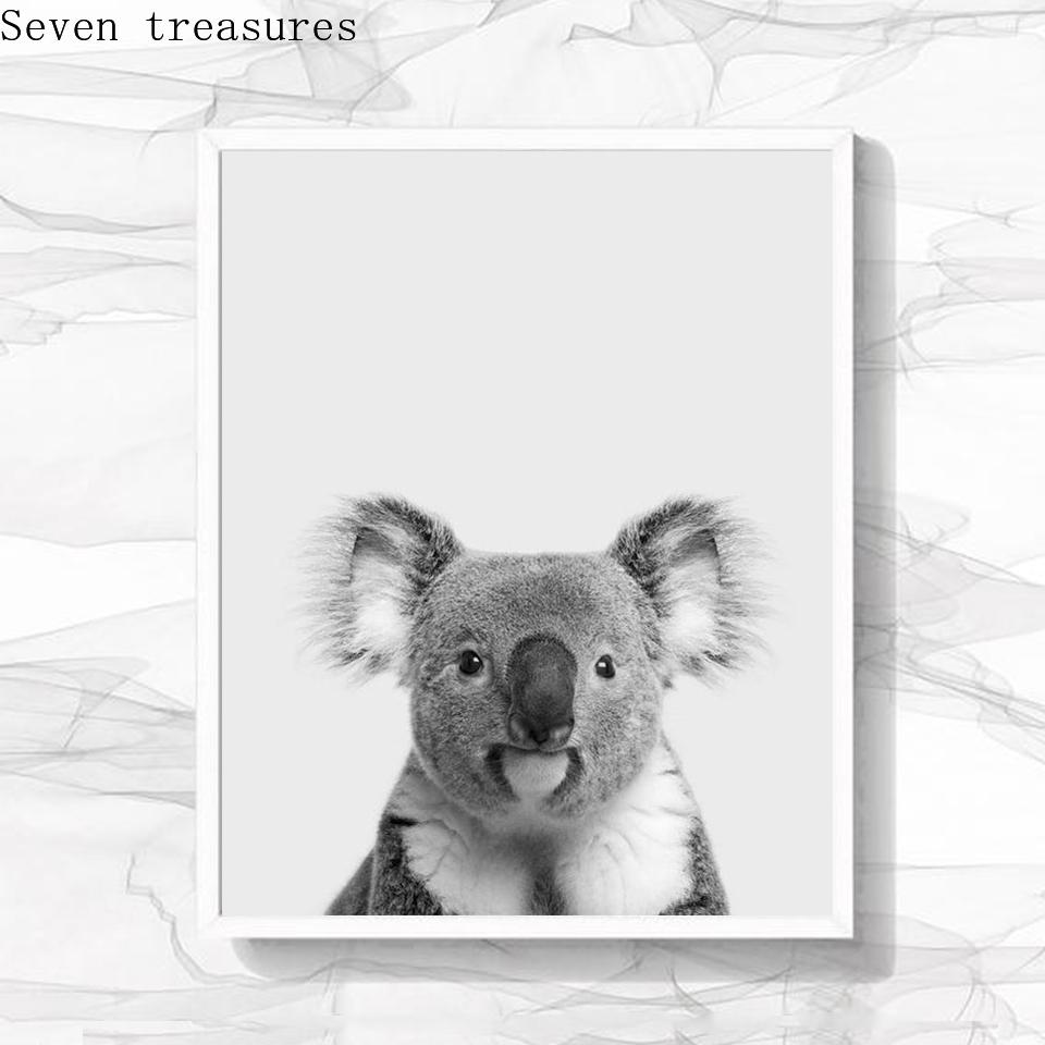 

Baby Koala Poster for Nursery, Animal Decor, Picture Prints, Children Room Decoration, Painting Posters, Australian Home Decor 21x30cm No Framed