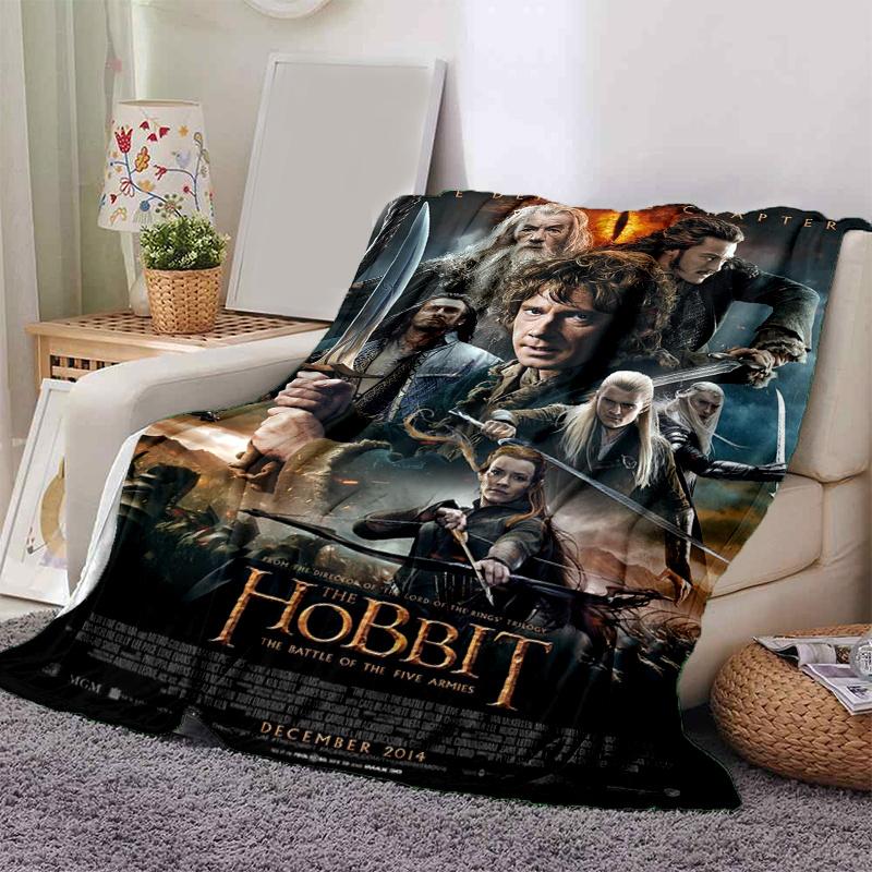 

The Hobbit: The Battle of Five Armies Poster PrintPrint Blanket, Soft Blanket For Sofa Office Bed And Travelling Daughter Birthday Gift esj3 130cm×150cm（50in×60in）