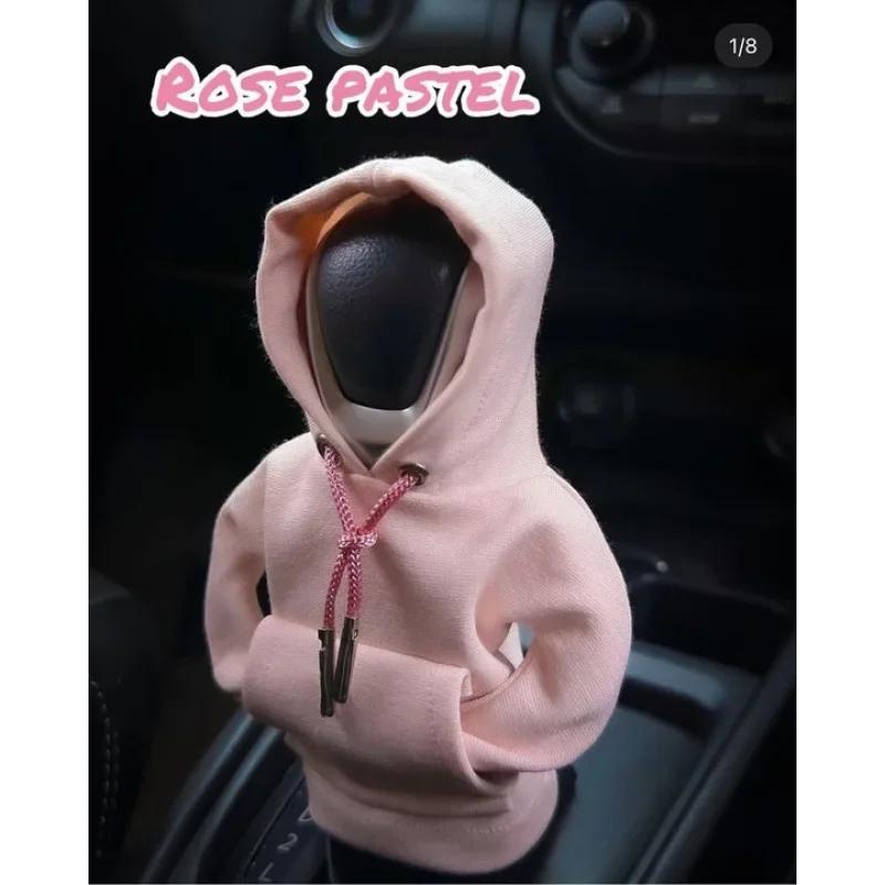 Gear Shift Mini Hoodie Cover Shift Cover Gear Handle Decoration Fits Manual Automatic Universal Car Shift Lever Interior Decor