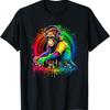 DJ Affe Sonnenbrille Kopfhörer Für Männer Jungen Frauen Kinder T-Shirt