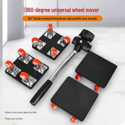 Universal Furniture Mover: Heavy-Duty Tool with Wheels for Easy Transport of Heavy Objects