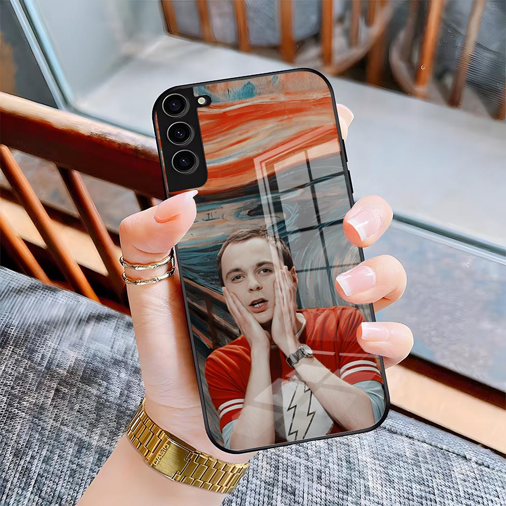 T-The Big Bang Theory Phone Case For Samsung A25 A13 A33 5G A54 A36 A35 A56 A52 A14 Shockproof Glass Cover