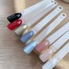 50pcs Nail Polish Swatch Sticks, Detachable Fan-Shaped Nail Art Practice Tips,Nail Color Sample Display for Salon and DIY Manicure Tool