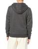 Amazon Essentials Men's Zip-Up Hoodie with Sherpa Lining and Fleece, Heather Charcoal, Size L