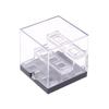 Small Acrylic Three Layer Raw Stone Storage Box Loose Stone Crystal Stone Storage Box Mineral Display Box Acrylic Display Rack