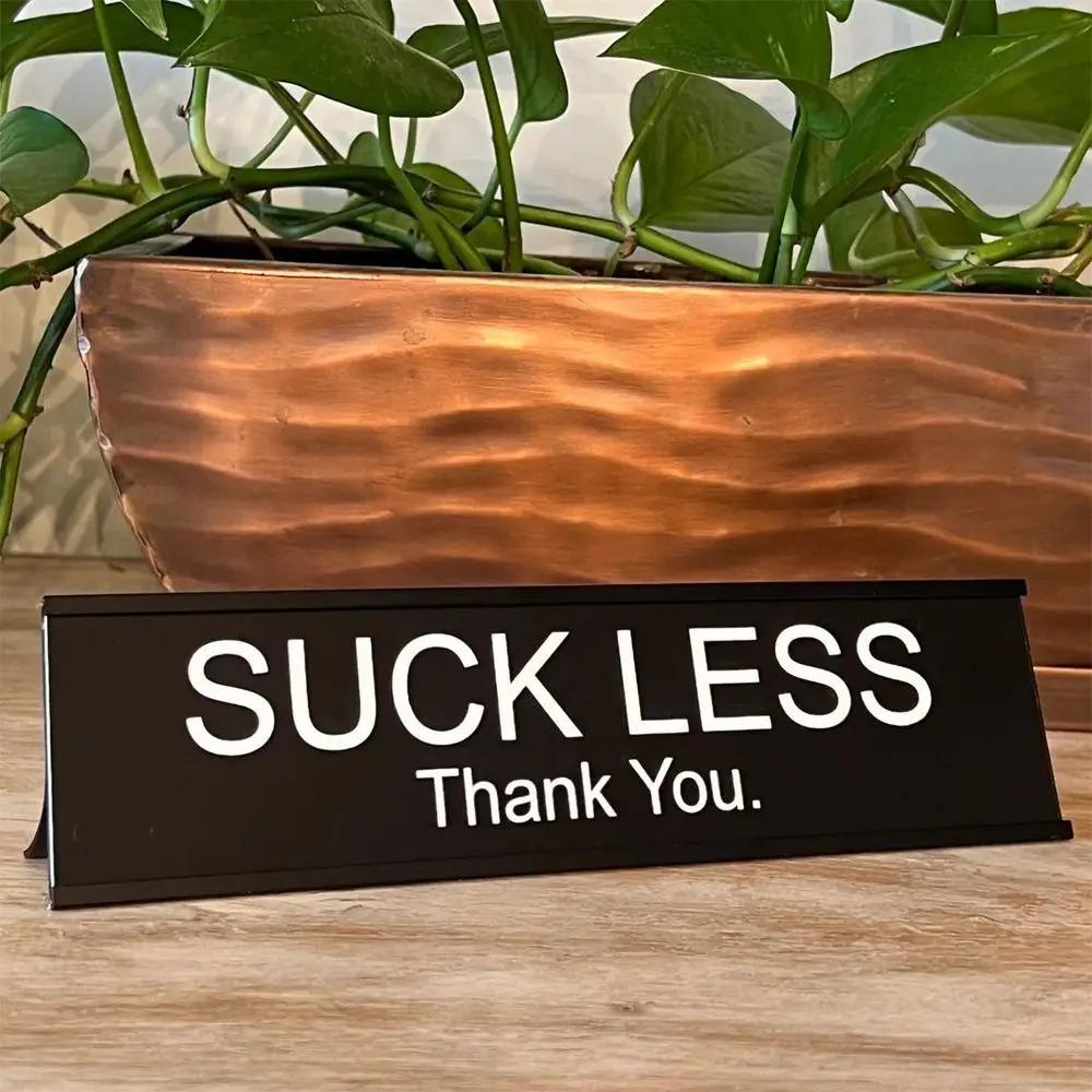 

Funny Office Decor Sign Black Lightweight Aluminium Alloy Seating Sign Creative Desk Signs Home Office Table Decor Coworker Gift