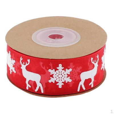 10 m bedrucktes Band für Geschenkboxen, Hochzeit, Party, Weihnachten, Hintergründe