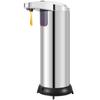 280ml Automatic Soap Dispenser Adjustable Touchless Hand Soap Dispenser Motion Sensor Smart Stainless Steel Hand Sanitizer