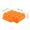 Compact Egg Tray With Handle Eggs Container Household Storage Eggs Organizer  Kitchen Use
