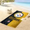 Pittsburgh Steelers Print Beach Towel, Large Soft Quick Dry Towel for Beach Camping Swimming