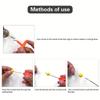 4Pcs Carp Fishing Bait Needle With Storage Box Professional Bait Threading Tools Carp Angling Fishing Accessories
