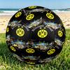 Borussia Dortmund Print Size 5 Soccer Ball, PU Wear Resistant Football for Match Training and Daily Practice, Birthday Gift for Soccer Fans