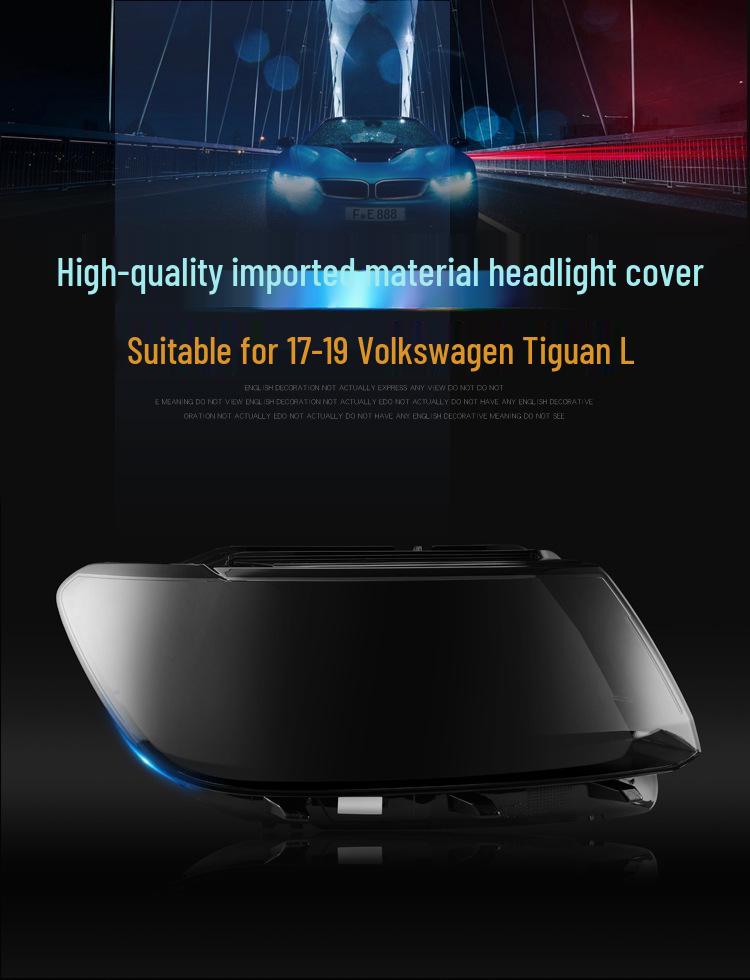 Volkswagen Tiguan L Headlight Cover Lens Housing Shell 2017-2020