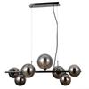 Hängeleuchte Canello 7 G9 Schwarz Chrom Italux Pnd-406007-7A-Bcr