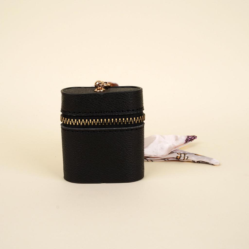 Portable Fashion Key Holder & Mini Storage Pouch for Earphones, Coins, & Lipstick