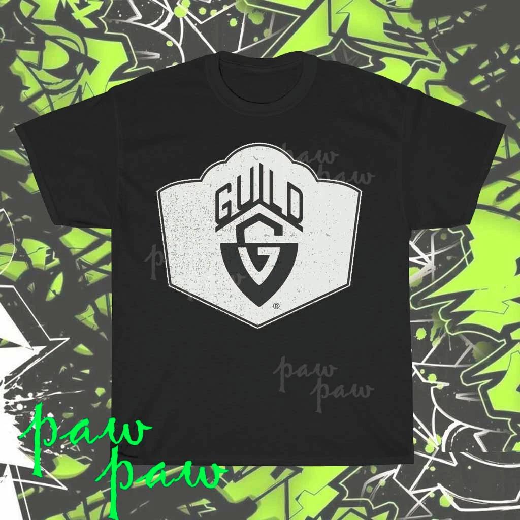 Brand New Guild Guitar Logo American T-Shirt Funny Size S to 5XL 4XL