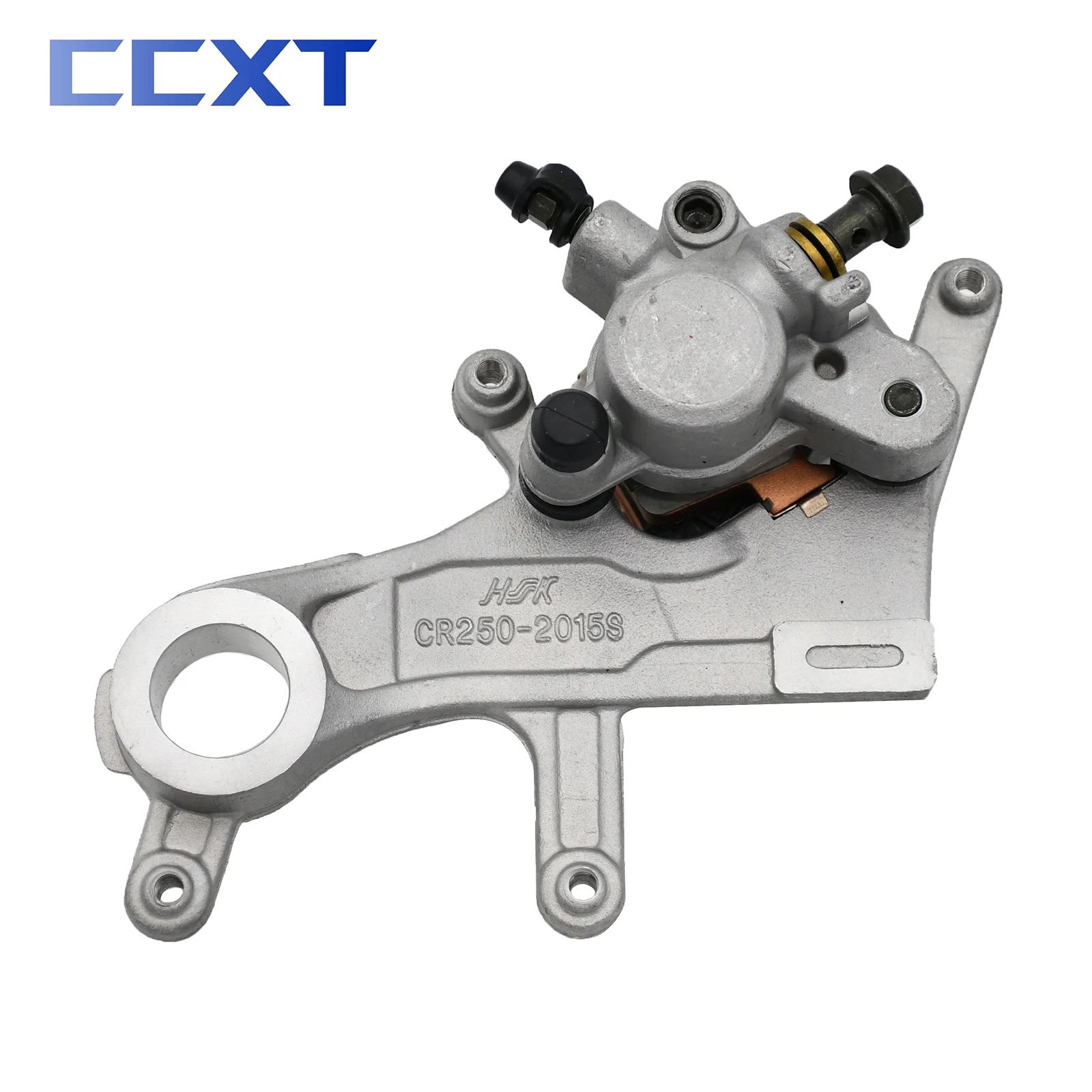 Motorcycle Rear Brake Caliper With Brake Pads For Honda CR125R CR250R 2002-2007 CRF250R CRF450R 2002-2022 CRF450X CRF250X Brake Caliper