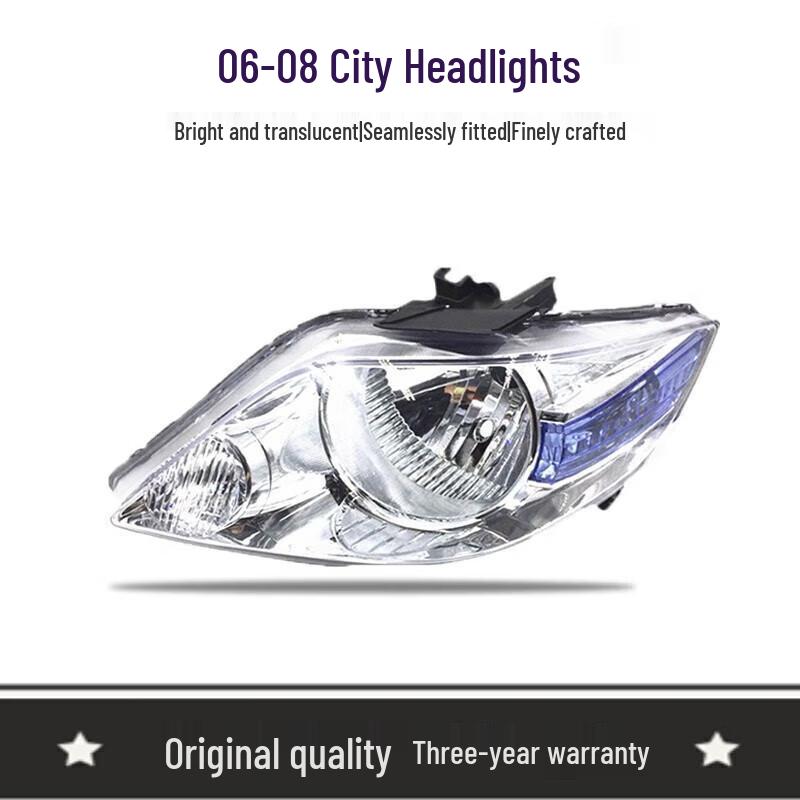 

Honda City 60708 Model Front Headlight Assembly Cover Brand Factory (Driver s Side) Left
