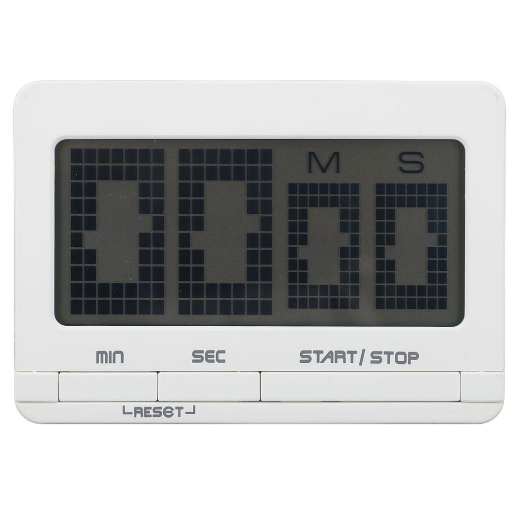 Digital Kitchen Timer Big Digits Magnetic Timer Backing Stand for Classroom Teacher Toothbrush Exercise Oven Baking
