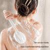 Japanese Silicone Long-Handle Detachable Bath Brush - Two-in-One Back Scrubber