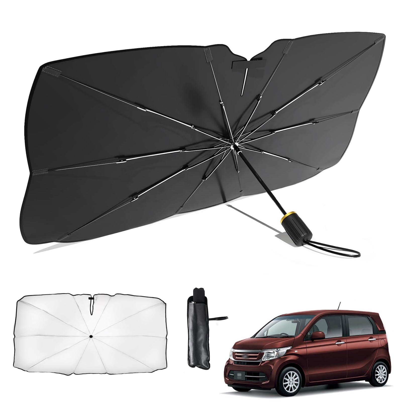 

Honda N-WGN First Generation JH1/2 Type, November 2013 - August 2019, Folding Car Sunshade N-WGN JH1/2 type