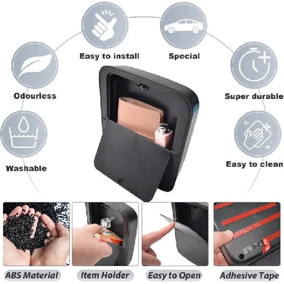 For 2024 2025 Hyundai Santa Cruz Car Center Console Organizer Tray Car Armrest Storage Box Interior Car Accessories