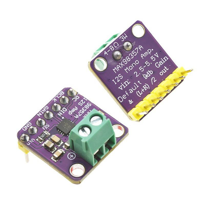 1 Set 3006 I2S 3W Class D Amplifier Without Filtering DIY Power Amplifier Board MAX98357A Audio Amplifier Module