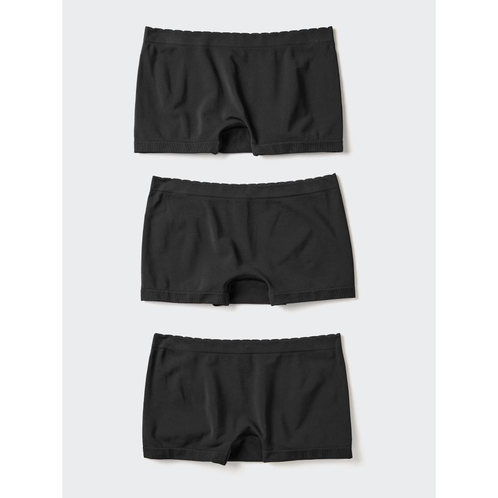Uniqlo Girls Airism Seamless Shorts  3p  Boxer 