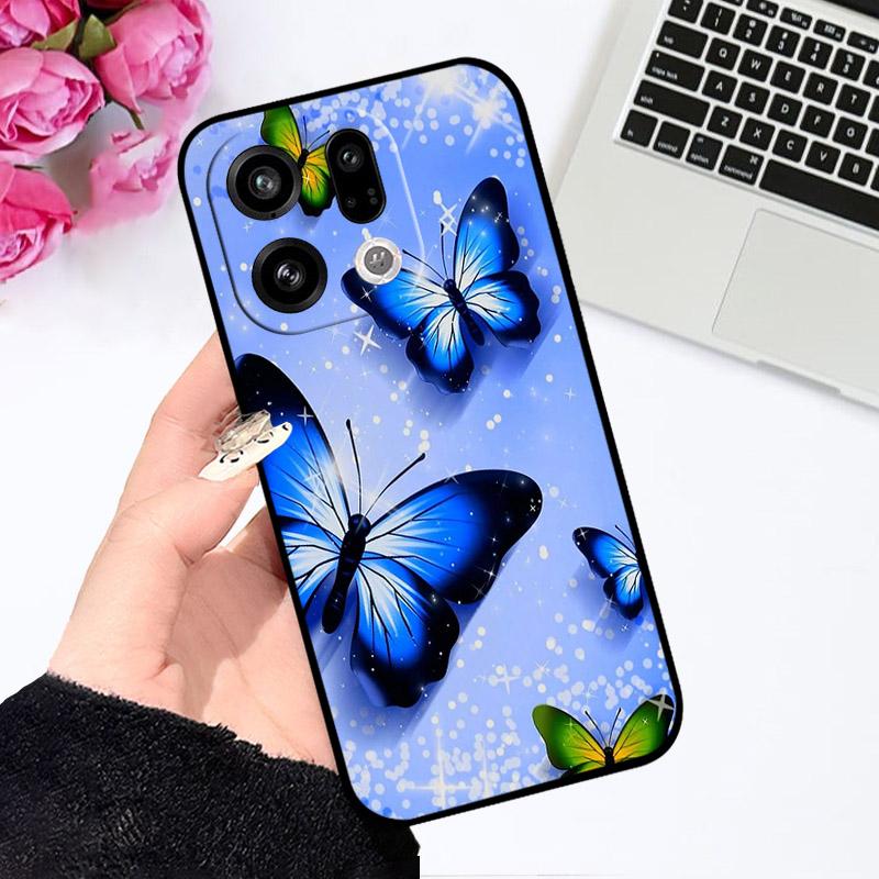 For Oppo Find X9 Pro Case FindX9 PLJ110 Soft TPU Silicone Phone Case For OPPO Find X9Pro X 9 Pro Protective Back Shell Cartoon