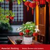 Waterproof Lantern Material Red Color Hanging Decoration Small Size Pendant Style Bonsai Pendant Decoration Spring Festival