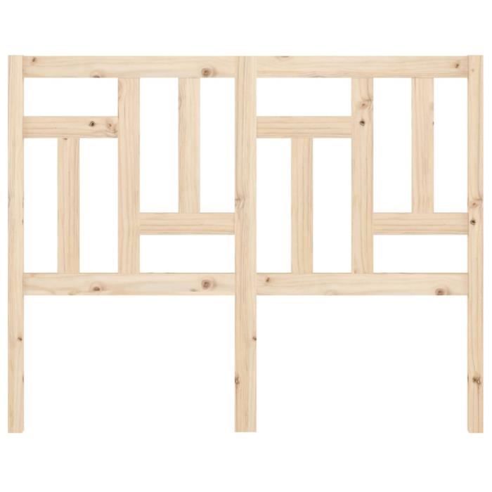 VidaXL Headboard 205.5x4x100 Cm Solid Pine Wood 818990