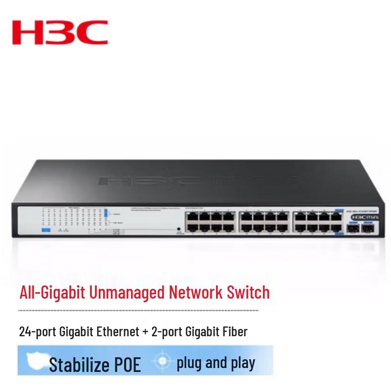 H3C Non-Managed Gigabit PoE Ethernet Switches
