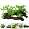 1 Stück Kunststoff Künstliche Schildkröte Baumstamm Treibholz Aquarium Fischbecken Reptilien Zylinder Wurzeln Pflanze Holz Dekoration Ornament