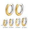 18k Gold Plating  Hoop Earring for Women Trendy Chunky Earrings  Huggies Hoop Earrings Geometric Dangle Earrings Jewelry Gifts