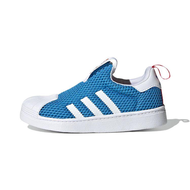 Adidas Originals Superstar 360 Comfortable Low-Top Kids Skate Shoes Kids Sneaker Blue White GY9141
