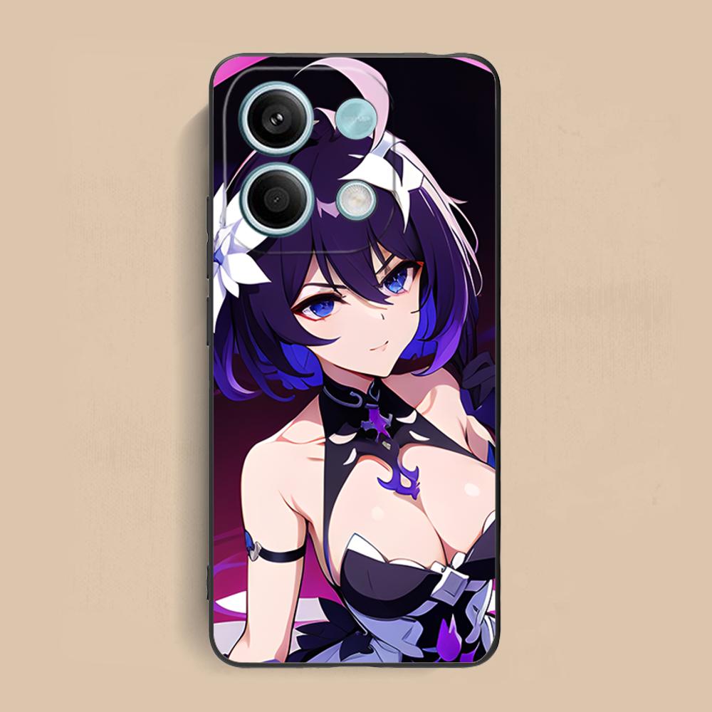 

HSR Seele Matte TPU Mobile Phone Case for Xiaomi Redmi 15 14 13 12 A5 3 2 1 C Plus 4G 5G Colorful Printing Cover redmi 15