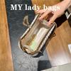 New pleated banquet bag, dinner party celebrity dress, wedding bag, cheongsam with diamonds, handbag, women's shoulder messenger bag.