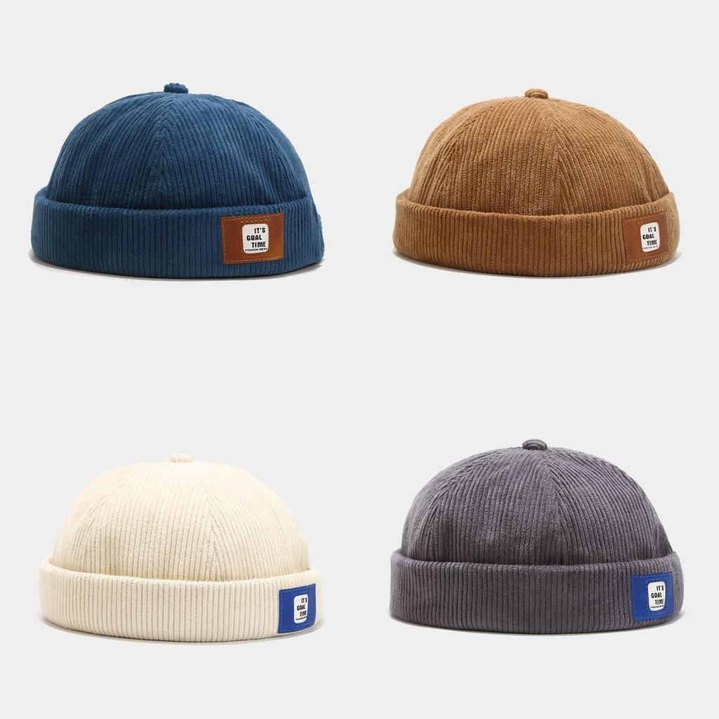 Landlord Hat Men Women Vintage Corduroy Cap With Adjustable Fit For Streetwear Style