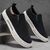 Mens Canvas Slip-On Loafers Casual Comfort Shoes Daily Wear