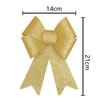 Christmas Bow Red Gold Xmas Tree Large Bowknot For Home Decoration Wedding Navidad New Year Party DIY Hanging Decor