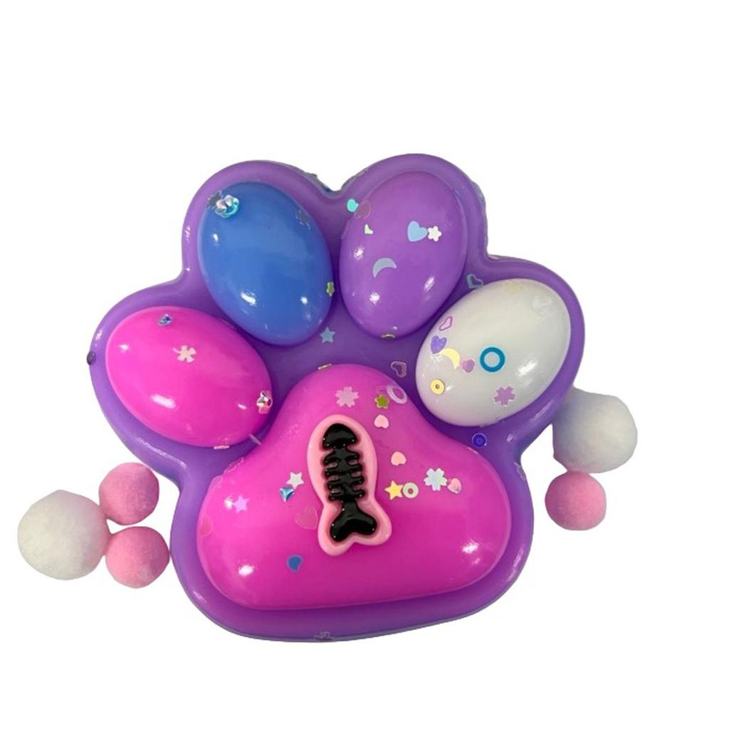Children Mini Cat Claw Squishy Fidget S Soft Cute Cat Paw Slow Rebound Pinch Decompression For Adults Christmas Gift